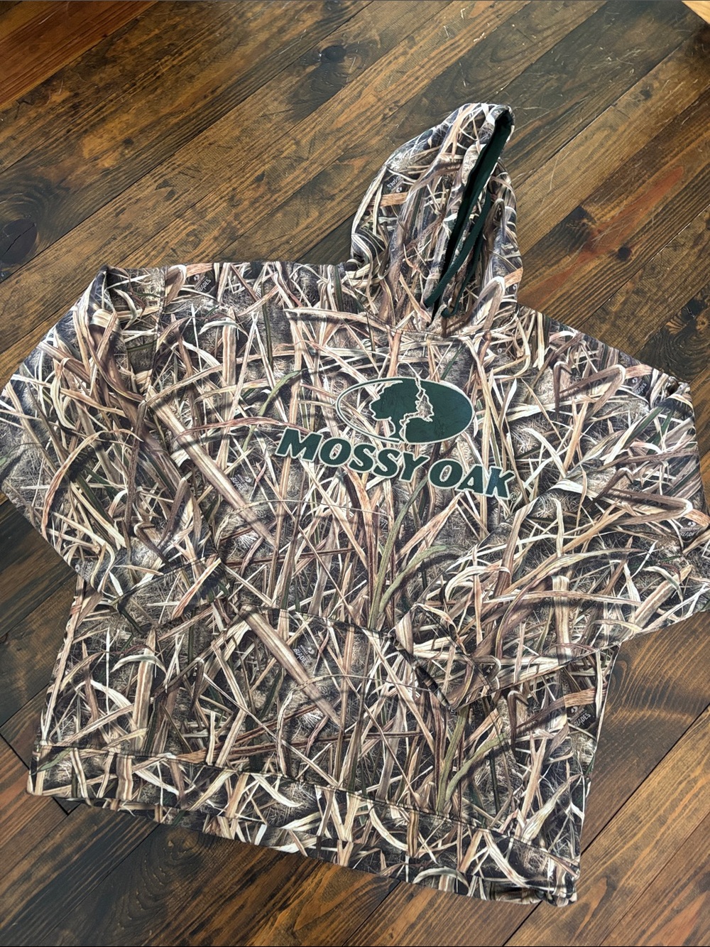Mossy Oak Realtree Camo Hoodie in Brown and Green